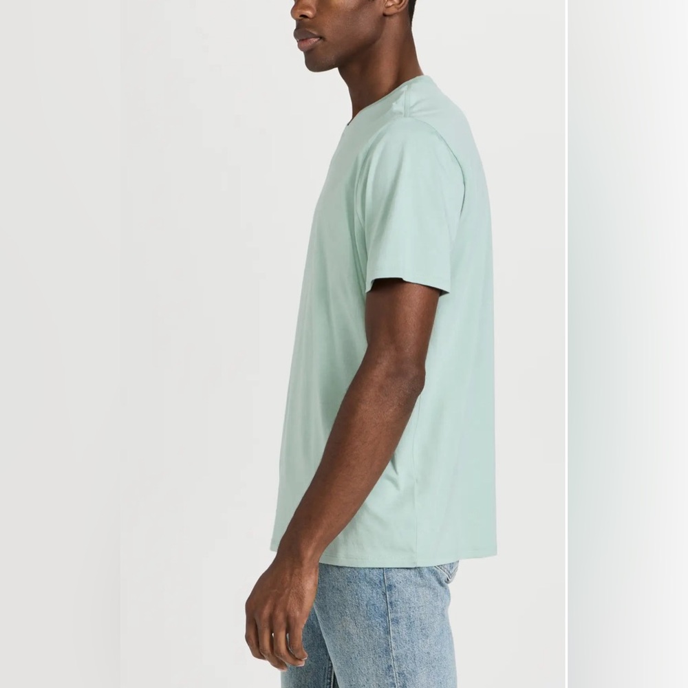 VINCE Pima Crew Neck Tee - Picture 3 of 9
